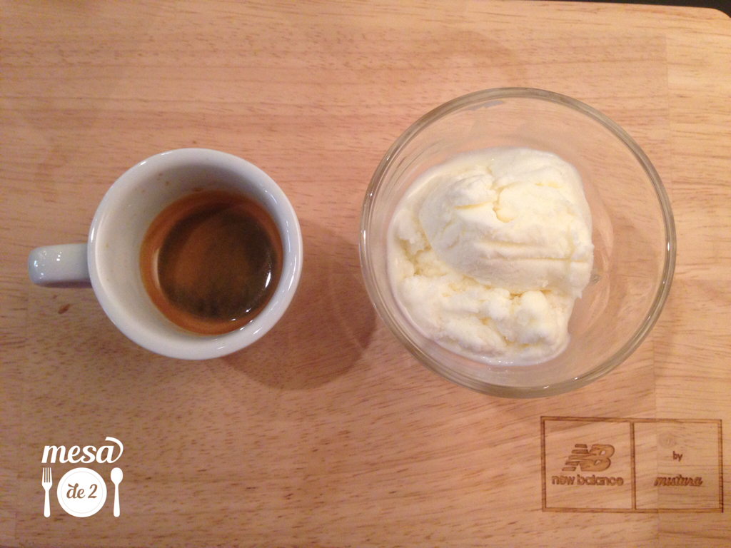 Affogato: café con helado de New Balance by Mistura