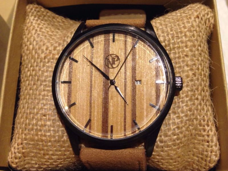 Reloj Bambú Nación Pirata